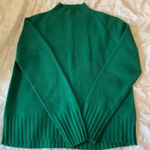 J. Crew Green Sweater
